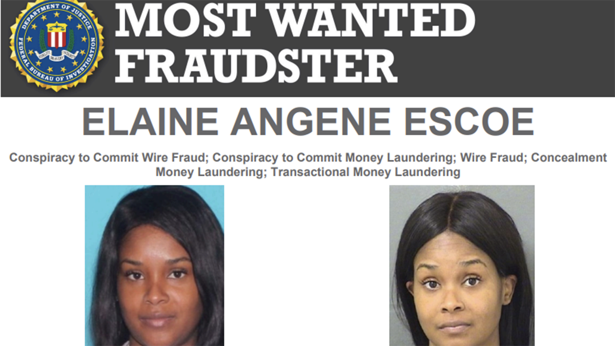Elaine Angene Escoe arrestada por fraude en fondos de ayuda por COVID.