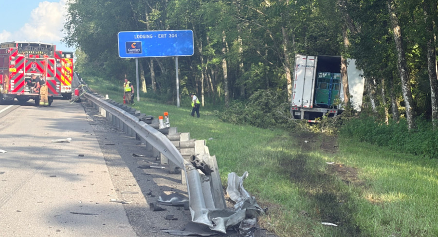 Conductor de Tampa fallece en accidente de camión en Sumter County