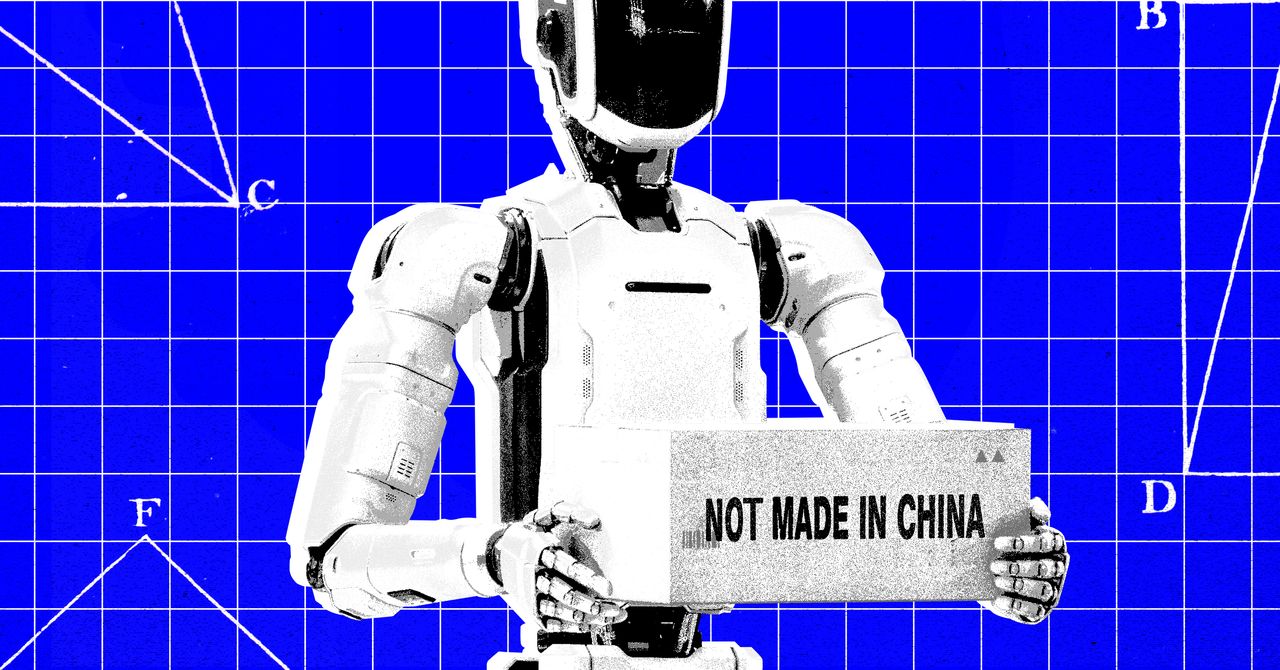 Ensamblaje de robots en una fábrica en India.