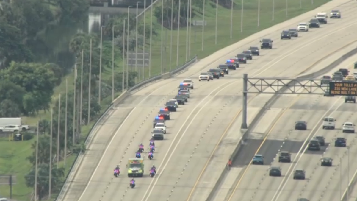 Escena de investigación policial en Miami-Dade.