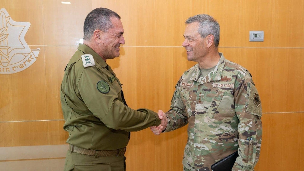 Reunión entre jefes militares de Israel y EE.UU.