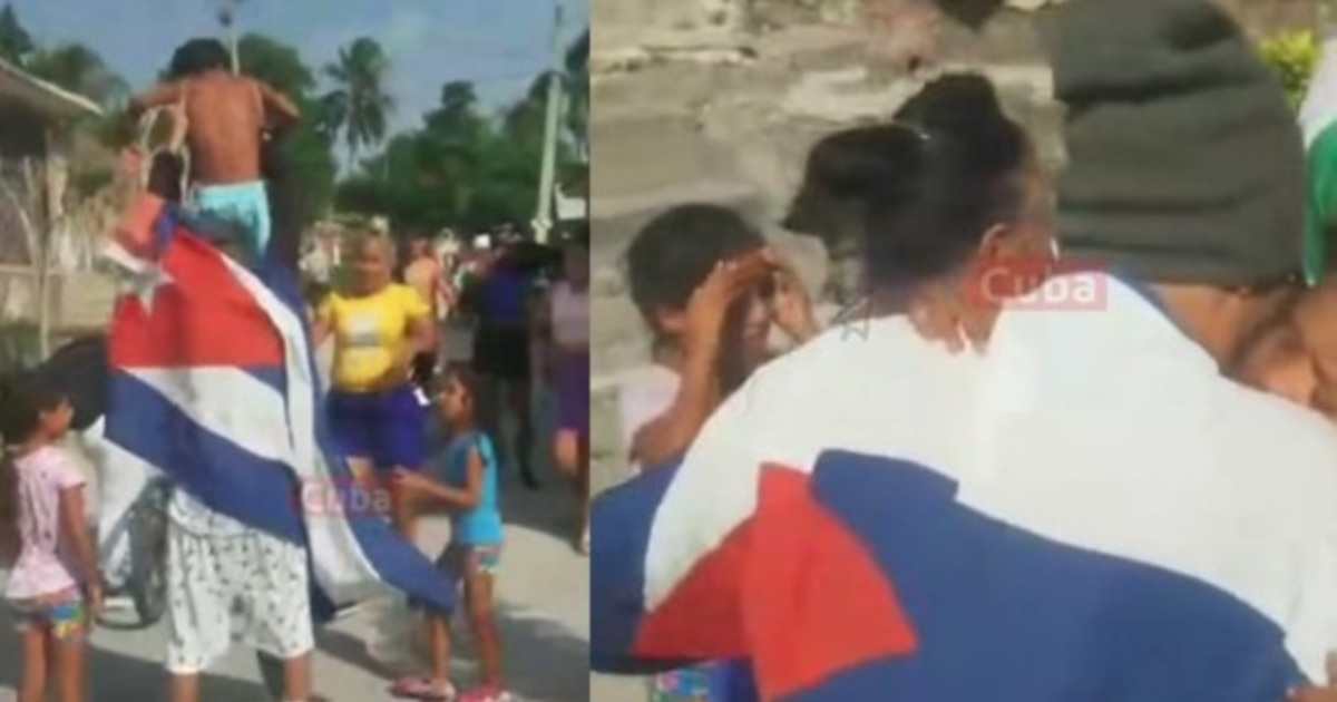 Fernando Michael Bárzaga Mompié en un contexto relacionado con su liberación.