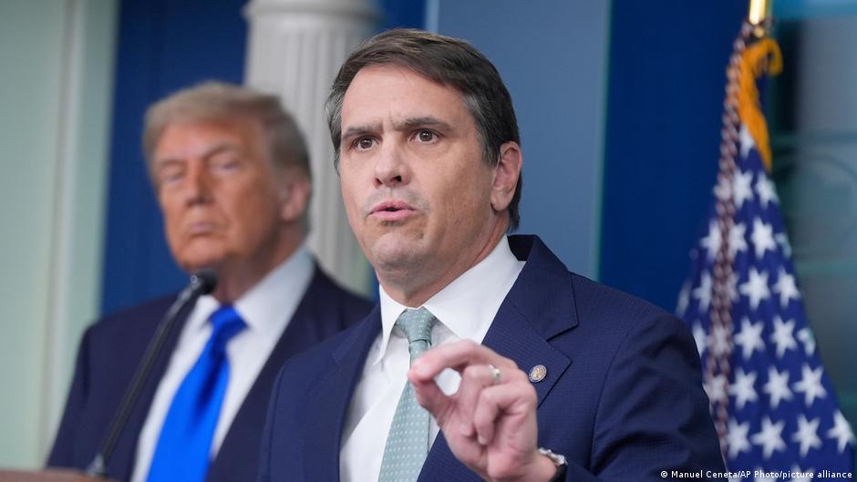 Todd Blanche, nuevo fiscal general, en el Senado de Estados Unidos