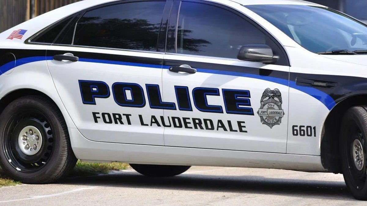 Escena de un tiroteo en Fort Lauderdale con presencia policial