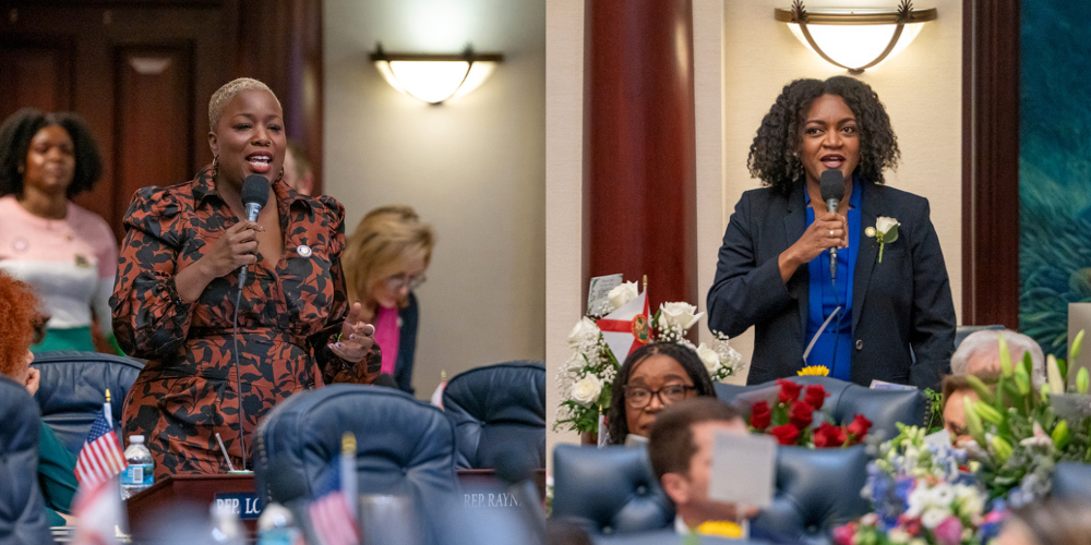 Fentrice Driskell y Michele Rayner en contienda electoral