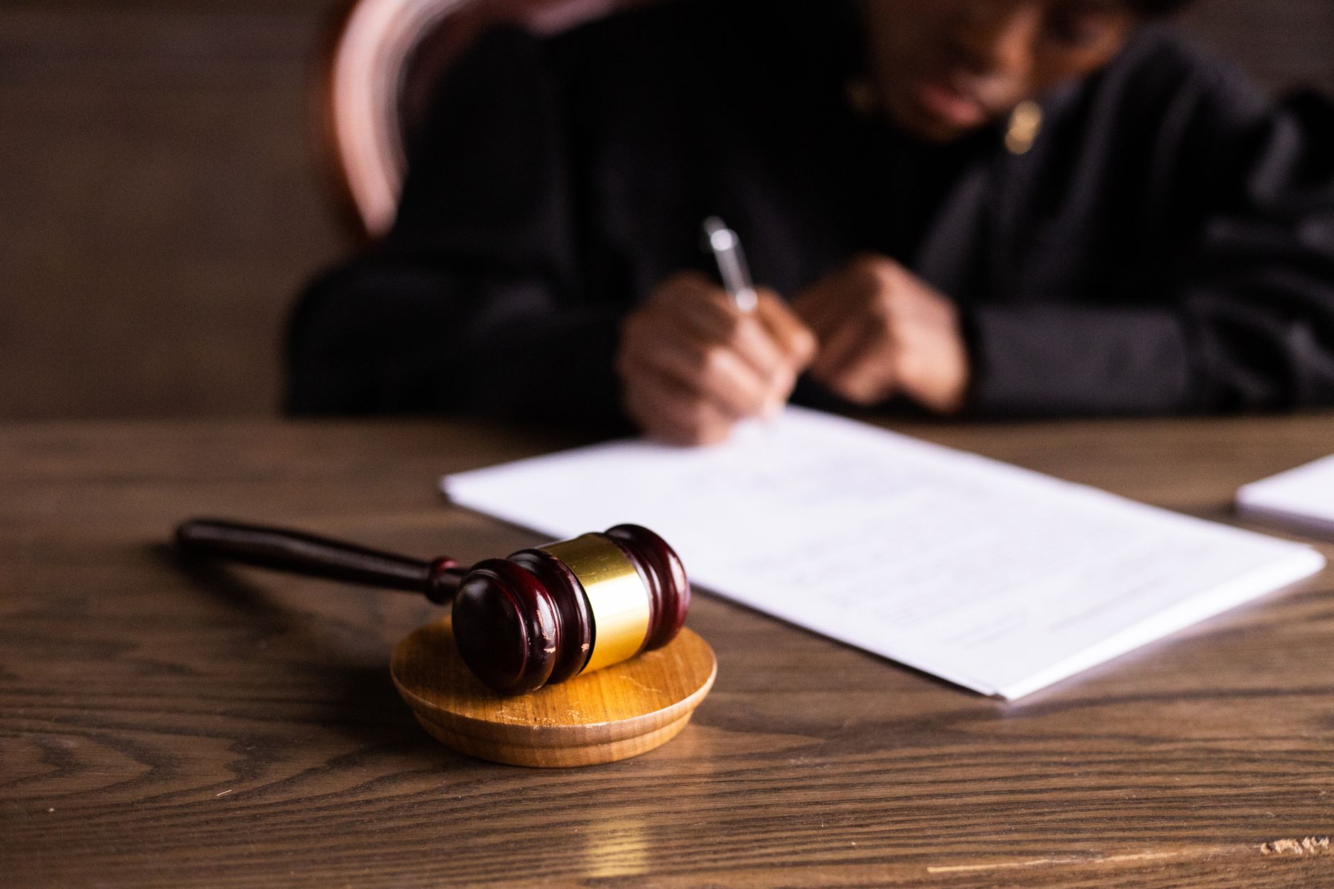 Un tribunal durante un proceso judicial en Florida.