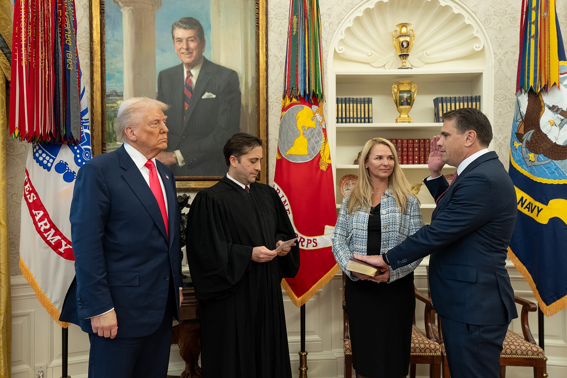 Senado de Estados Unidos durante sesión nocturna