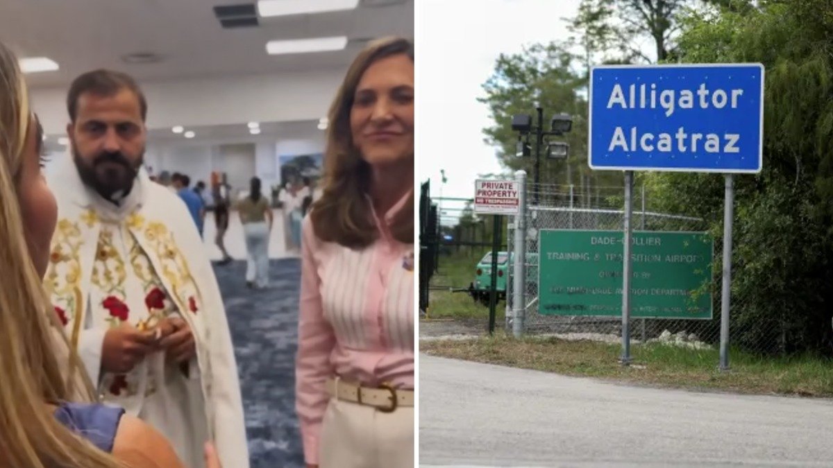 Reporte federal expone deficiencias en ‘Alligator Alcatraz’ y la confrontacion de la hija de un recluso con la congresista Salazar