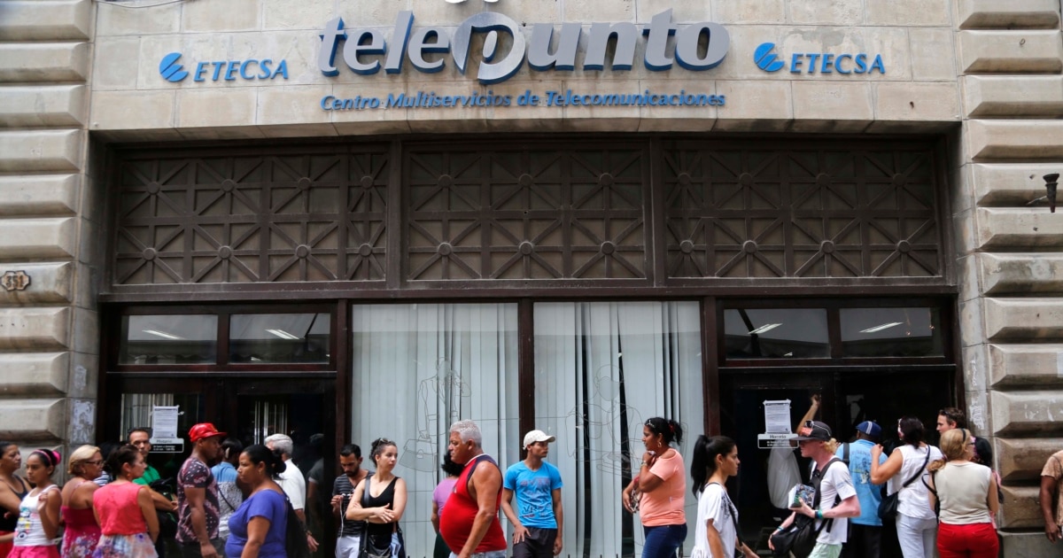 Caída masiva de ETECSA deja a Cuba incomunicada y paraliza pagos digitales
