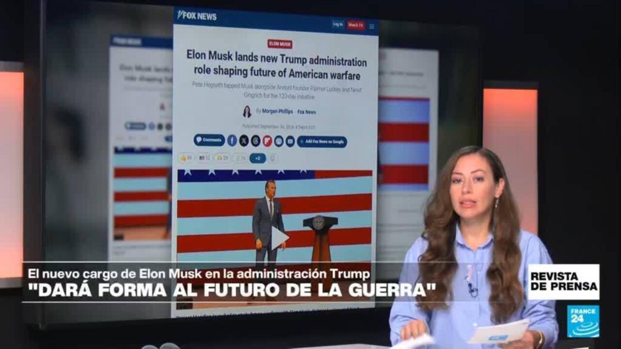 Trump nombra a Elon Musk en el Pentágono para liderar la guerra del futuro