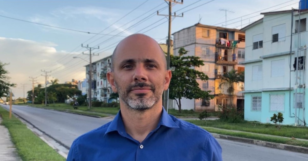 Foto de archivo del periodista independiente cubano Henry Constantín.